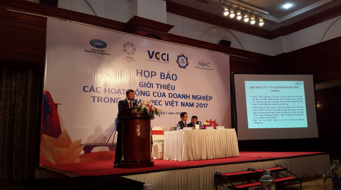 &Ocirc;ng Ho&agrave;ng Văn Dũng - Chủ tịch ABAC Quốc tế.