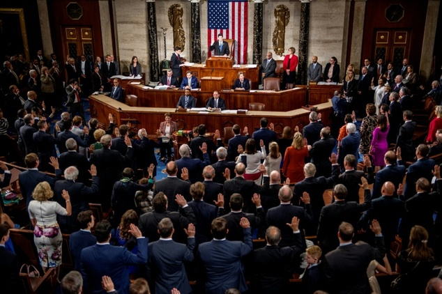 Hạ viện Mỹ bỏ phiếu để x&oacute;a bỏ đạo luật Obamacare. (Ảnh: AFP)