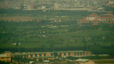 Một phần s&acirc;n golf T&acirc;n Sơn Nhất. Ảnh: Bảo An