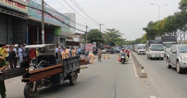 "Hung thần" chở sắt cồng kềnh tông chết người trên quốc lộ 1