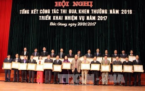 Tỉnh Bắc Giang được Thủ tướng Chính phủ tặng Cờ thi đua