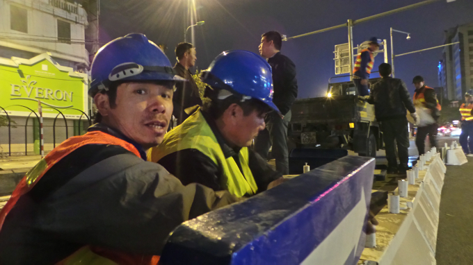 Đại diện đơn vị thi c&ocirc;ng cho biết