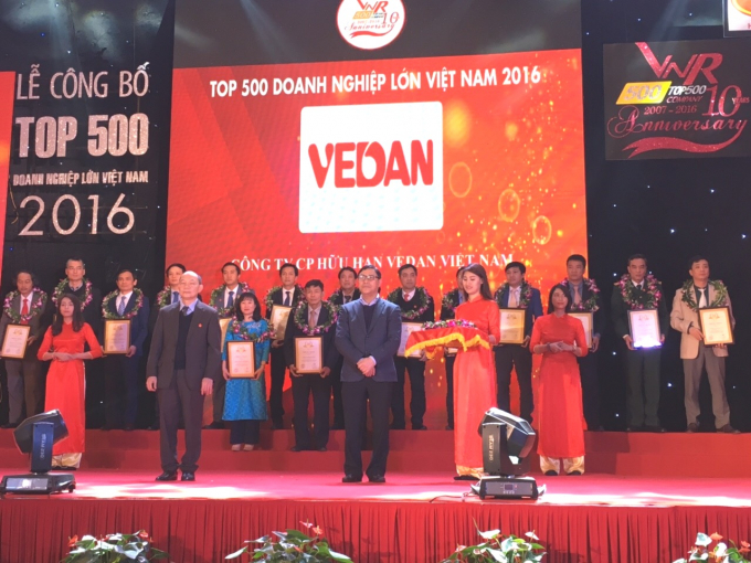 Vedan Việt Nam lần thứ 5 li&ecirc;n tiếp lọt v&agrave;o Top VNR500