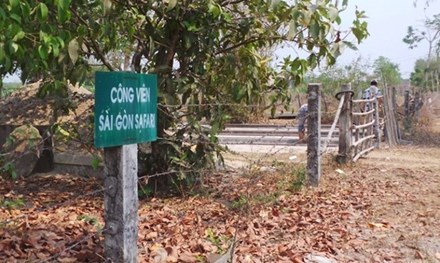 Dự &aacute;n Thảo Cầm Vi&ecirc;n mới ở Củ Chi vướng nhiều khiếu nại xung quanh việc giải ph&oacute;ng mặt bằng. (Ảnh: H.P)