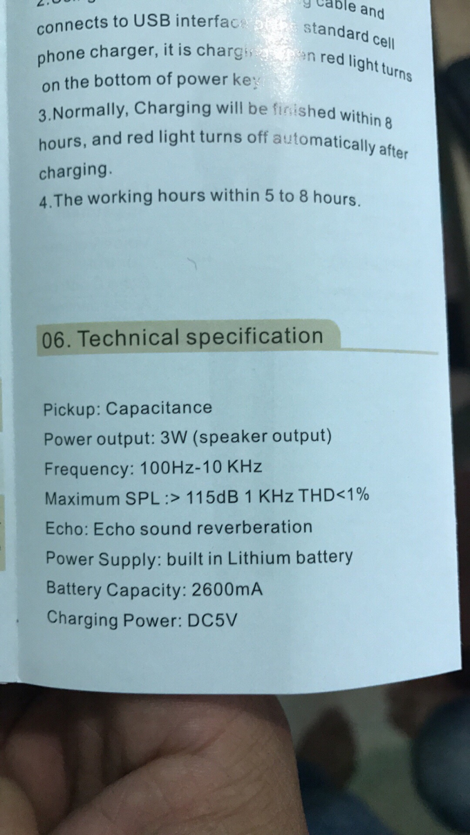 Th&ocirc;ng tin về thiết bị kh&aacute; mơ hồ