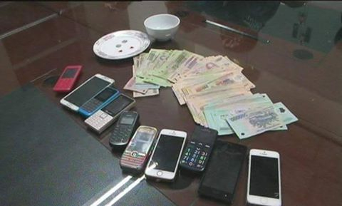 To&agrave;n bộ tang vật của vụ &aacute;n.