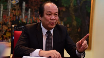 Bộ trưởng, Chủ nhiệm Văn ph&ograve;ng Ch&iacute;nh phủ Mai Tiến Dũng. Ảnh: V.K