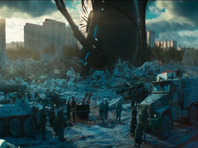 Cảnh hoang t&agrave;n sau vụ va chạm