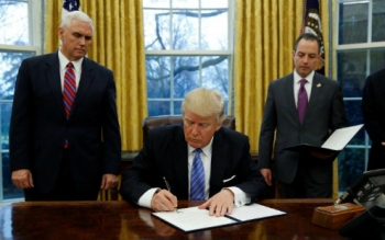 Thời sự 8h ngày 24/1/2017: Mỹ rút khỏi hiệp định TPP