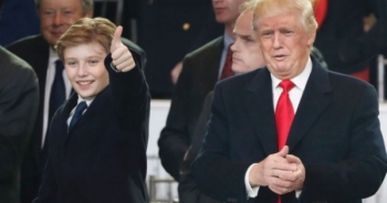 Nhà Trắng lên tiếng vì cậu út nhà Trump vào “tầm ngắm” của truyền thông