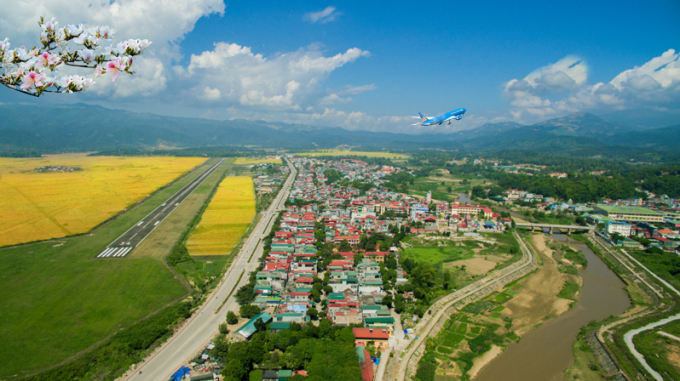 Một g&oacute;c Th&agrave;nh phố Điện Bi&ecirc;n.