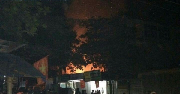 Hàm Yên (Tuyên Quang): Mùng 3 Tết, 2 ngôi nhà bị thiêu rụi