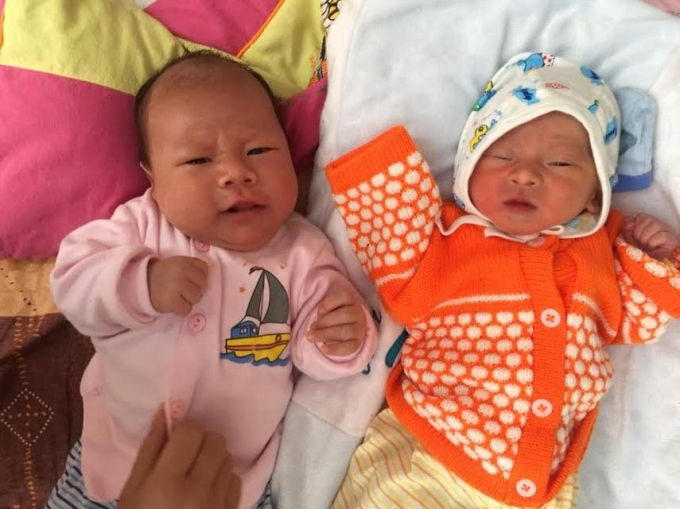 Chỉ chưa đầy 1 tuần, 2 b&eacute; sơ sinh đ&atilde; bị bỏ rơi ở ch&ugrave;a Bồ Đề.