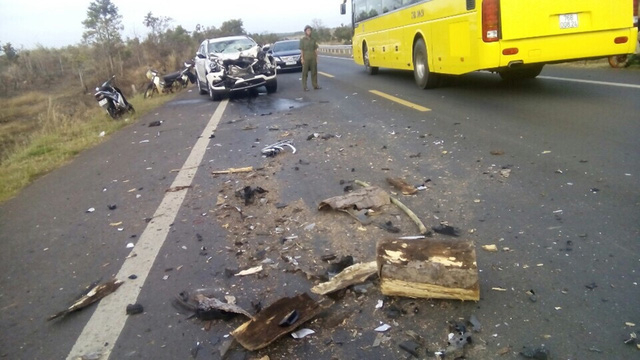 Hiện trường vụ va chạm