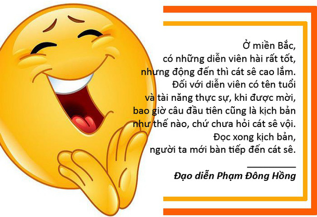 Đạo diễn Phạm Đ&ocirc;ng Hồng: &ldquo;Miền Bắc nhiều nghệ sĩ diễn h&agrave;i rất tốt nhưng động đến c&aacute;t s&ecirc; cao lắm&rdquo;
