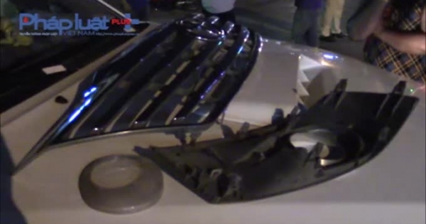 Bình Dương: 2 người nhập viện sau tai nạn liên hoàn