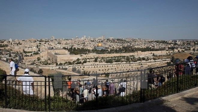 To&agrave;n cảnh th&agrave;nh phố Jerusalem. (Nguồn:&nbsp;EPA/TTXVN)