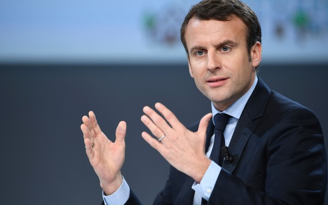 Tổng thống Ph&aacute;p Emmanuel Macron.