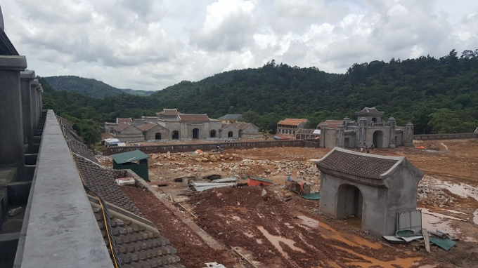 Dự &aacute;n khu Trung T&acirc;m Lễ hội Y&ecirc;n Tử đang trong qu&aacute; tr&igrave;nh ho&agrave;n thiện.