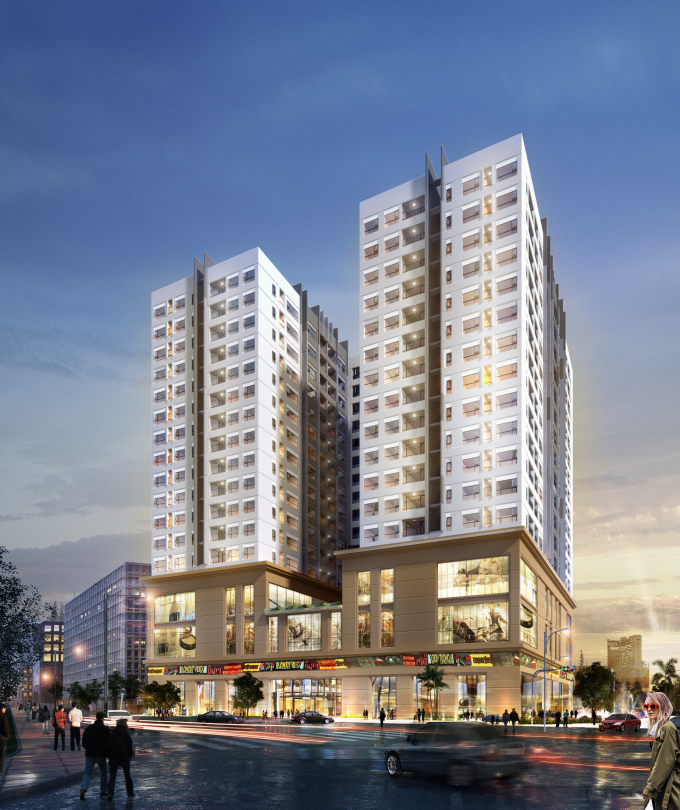 Thiết kế tổng quan&nbsp; dự &aacute;n STown Thủ Đức.