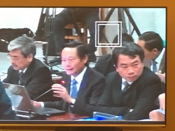 Luật sư bảo vệ cho &ocirc;ng Thăng hỏi bị c&aacute;o.