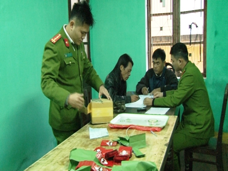 Tại cơ quan c&ocirc;ng an Tuấn khai mua số