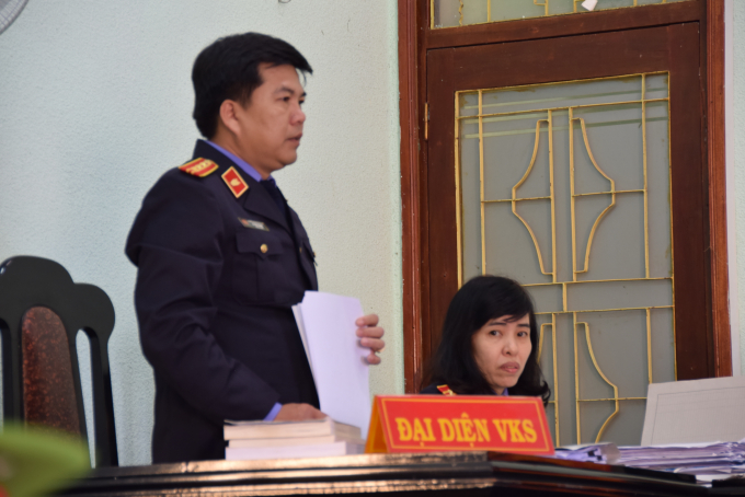 Đại diện VKS tranh luận tại phi&ecirc;n t&ograve;a