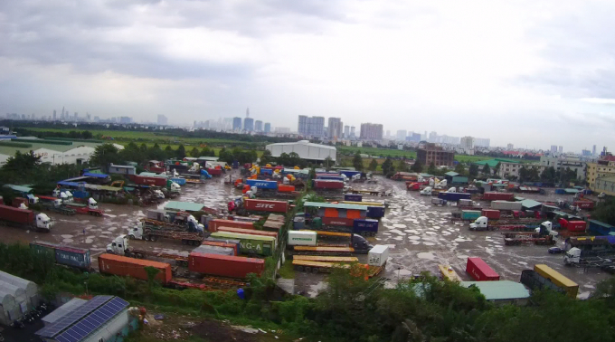 H&agrave;ng loạt b&aacute;i xe c&oacute; dấu hiệu hoạt động kh&ocirc;ng ph&eacute;p tr&ecirc;n địa b&agrave;n KCN C&aacute;t L&aacute;i 2.