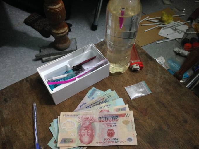 Tang vật vụ việc.