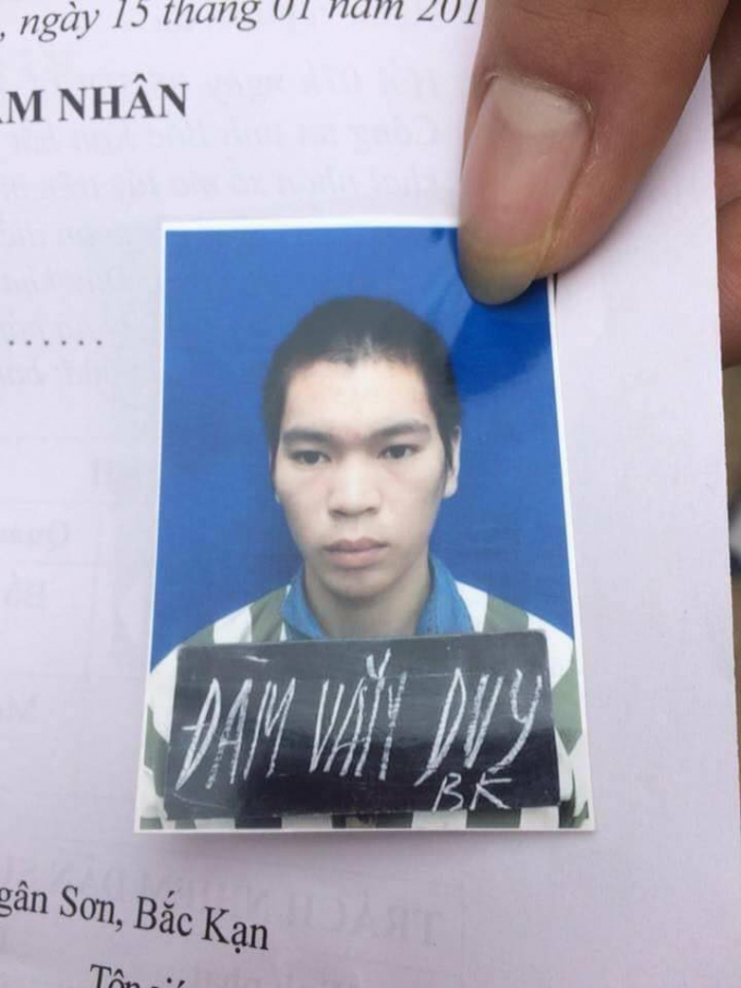 Phạm nh&acirc;n Đ&agrave;m Văn Duy. (Ảnh: b&aacute;o Vietnamnet)