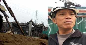 Vụ sập giàn giáo khiến 3 người tử vong: Người tự xưng quản lý công trình ném đá về phía phóng viên