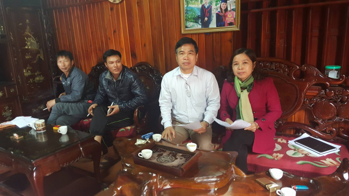 Một số c&ocirc;ng d&acirc;n x&atilde; Tr&iacute; Y&ecirc;n phản &aacute;nh tới Ph&aacute;p luật Plus.