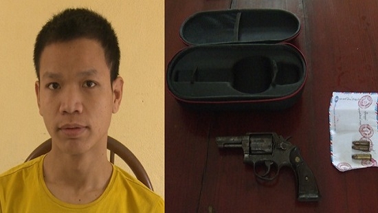 Thái Bình: 9x rút súng colt dằn mặt đối thủ vì nảy sinh mâu thuẫn