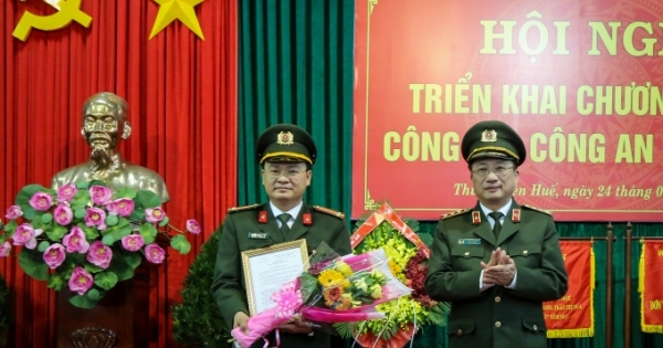 Chân dung tân Phó Giám đốc Công an tỉnh Thừa Thiên Huế