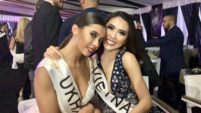 Tường Linh đoạt giải Hoa hậu được y&ecirc;u th&iacute;ch nhất v&agrave; v&agrave;o b&aacute;n kết Miss Intercontinental 2017