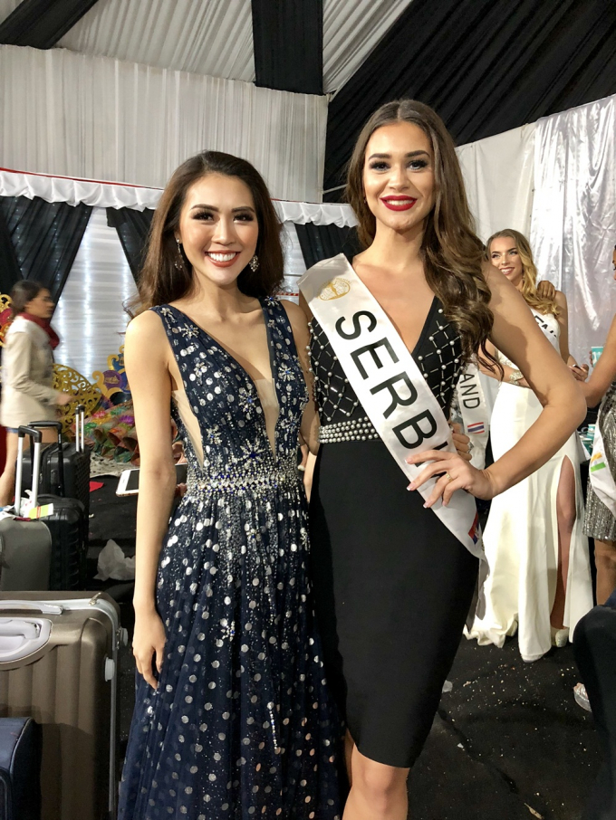 Tường Linh đoạt giải Hoa hậu được y&ecirc;u th&iacute;ch nhất v&agrave; v&agrave;o b&aacute;n kết Miss Intercontinental 2017