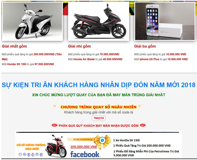 Một số h&igrave;nh ảnh sử dụng trong chiến dịch tấn c&ocirc;ng phishing.