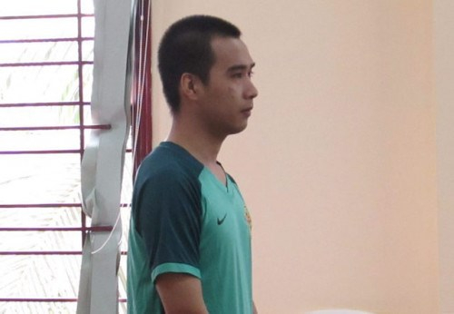 Bị c&aacute;o Đạt tại phi&ecirc;n t&ograve;a. (Ảnh:&nbsp; B&aacute;o C&ocirc;ng an nh&acirc;n d&acirc;n)