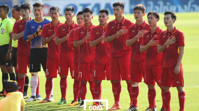 U23 Việt Nam nhận lời mời từ Tập đo&agrave;n Sun Group ngay trước giờ đ&aacute; chung kết U23 ch&acirc;u &Aacute; 2018. Anrh: Goal.