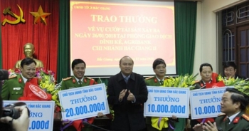 20 giờ tóm gọn tên cướp ngân hàng táo tợn ở Bắc Giang