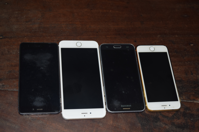 C&aacute;c tang vật m&agrave; B&igrave;nh trộm cắp.