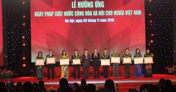 Công bố 10 sự kiện nổi bật năm 2018 của Ngành Tư pháp