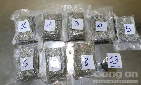 Tang vật ma t&uacute;y bị lực lượng hải quan ph&aacute;t hiện bắt giữ.