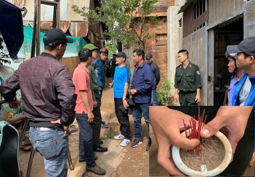 Con hẻm nơi nh&oacute;m đối tượng đ&oacute;ng