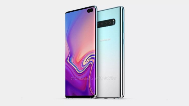 Galaxy S10 Plus c&oacute; camera đục lỗ h&igrave;nh vi&ecirc;n thuốc.