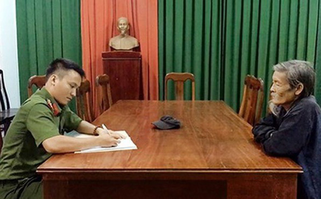 Nghi can Thể tại cơ quan điều tra (Ảnh: Infonet)