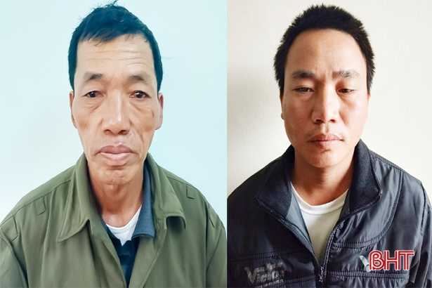 Từ tr&aacute;i sang: Trần Ngọc Mạnh v&agrave; Trần Hữu Văn.