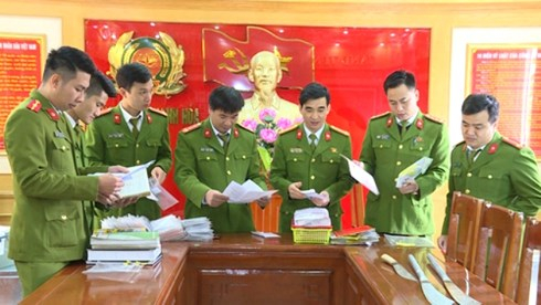 C&ocirc;ng an TP Thanh H&oacute;a lập chuy&ecirc;n &aacute;n triệt ph&aacute; t&iacute;n dụng đen n&uacute;p b&oacute;ng c&ocirc;ng ty t&agrave;i ch&iacute;nh.