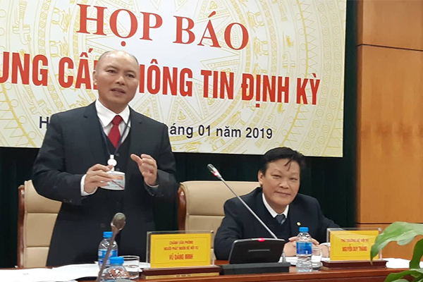 Ch&aacute;nh văn ph&ograve;ng Bộ Nội vụ Vũ Đăng Minh.