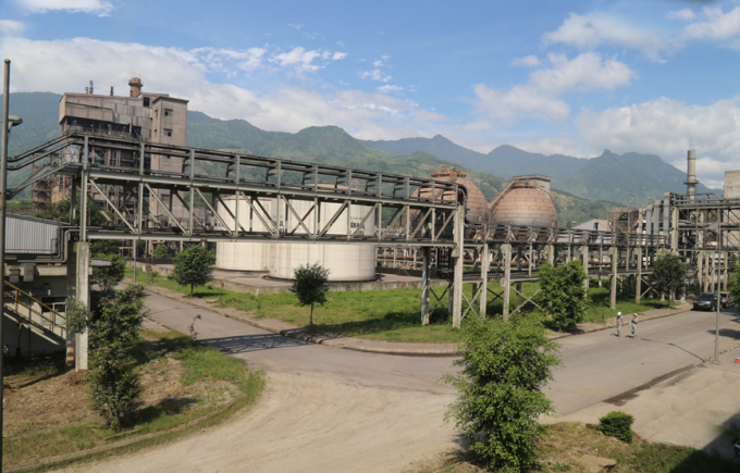 Nh&agrave; m&aacute;y DAP số 2 thuộc C&ocirc;ng ty Cổ phần DAP số 2 - Vinachem. (Ảnh: B&aacute;o L&agrave;o Cai).